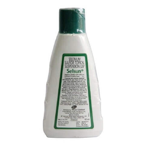 Selsun Shampoo,  60 ml 