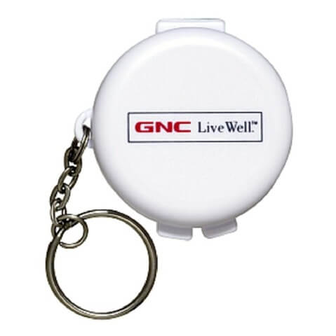 GNC Keychain Pill Box,  Small 