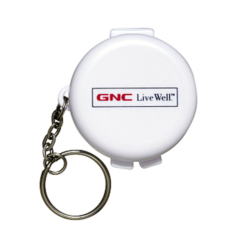 GNC Keychain Pill Box,  Small 