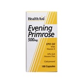 HealthAid Evening Primrose Oil With Vitamin E (500 mg),  180 capsules 
