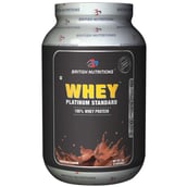 British Nutritions Whey Platinum Standard,  2.2 lb  Chocolate 