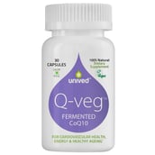 Unived CoQ 10 Q-Veg (Coenzyme), 30 capsules