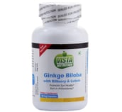 Vista Nutrition Ginkgo Biloba with Bilberry Lutein, 60 veggie capsule(s)