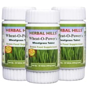 Herbal Hills Wheat-O-Power,  60 tablet(s)  - Pack of 3