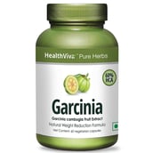 HealthViva Pure Herbs Garcinia Cambogia (60% HCA), 60 capsules