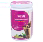 Oziva Nutritional Meal Shake for Women,  0.5 kg  Chocolate 