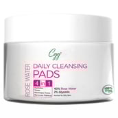 1 - CGG Cosmetics Rose Water Daily Cleansing Pads,  50 Piece(s)/Pack  Normal to Oily Skin 