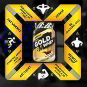 3 - Big Muscles Premium Gold Whey,  2.2 lb  Belgian Chocolate 