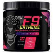 1 - Muscle Asylum F9 Extreme Pre-Workout,  0.22 lb  Fruit Punch 