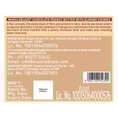 9 - MuscleBlaze Chocolate Peanut Butter with Almond Chunks,  0.340 kg  Chocolate 