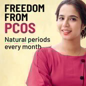 5 - Gynoveda PCOS - Vamaa & Myraa Ayurvedic Pills - Pack of 3,  120 tablet(s) 