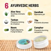 4 - Gynoveda Intimate Itch Cream - Pack of 2,  Skin Itching  30 g 