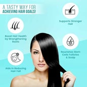 6 - Big Muscles Hair Vitamins with DHT Blocker & Omega-3,  160 g  Pineapple 