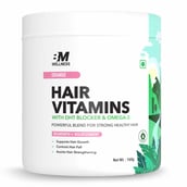1 - Big Muscles Hair Vitamins with DHT Blocker & Omega-3,  160 g  Orange 