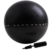 B Fit USA Gym Ball with Pump,  Black (8102)  55 cm 