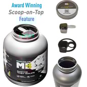 1 - MuscleBlaze Biozyme Whey Isolate, 2.2 lb Rich Milk Chocolate