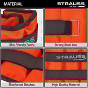 2 - Strauss Ankle Weight (Pair),  Orange  1.5 kg 