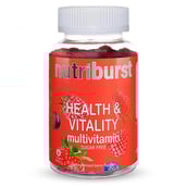 1 - Nutriburst Health & Vitality Multivitamins,  60 gummies  Natural Mixed Berry 