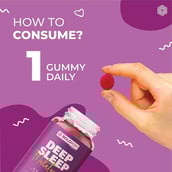 7 - Boldfit Deep Sleep Melatonin - Strawberry Flavour,  30 gummies 