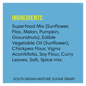 ingredients - Lo! Foods Sugar Smart South Indian Mixture - Diabetic Friendly,  Unflavoured  150 g 