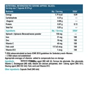 6 - HealthKart HK Vitals Iron + Folic Acid,  90 capsules