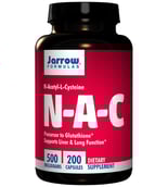 Jarrow Formulas N-Acetyl-L-Cysteine 500 mg,  100 capsules 
