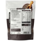 supplementinfo - NourishVitals Roasted Chia Seeds,  0.2 kg  Natural (Pack of 2) 