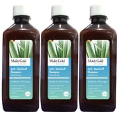 Axiom Mukti Gold Anti-Dandruff Shampoo,  500 ml  for All Hair Types Pack of 3 