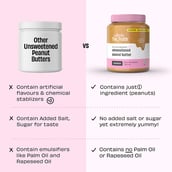 5 - The Whole Truth Unsweetened Peanut Butter,  925 g  Crunchy 