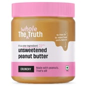 1 - The Whole Truth Unsweetened Peanut Butter,  325 g  Crunchy 