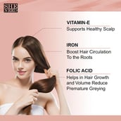 4 - SheNeed Hair Supplement,  60 capsules 