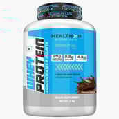 1 - HealthXP 100% Whey Protein, 4.4 lb Cookies & Cream
