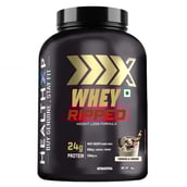 1 - HealthXP Whey Ripped,  4.4 lb  Cookies & Cream 