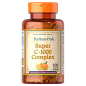 1 - Puritan's Pride Super C-1000 Complex,  100 caplets  Orange 
