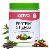 1 - Oziva Protein & Herbs for Women,  1.1 lb  Chocolate 