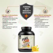 8 - MB Fuel One Whey Protein Immunity+ OP,  4.4 lb  Mango 