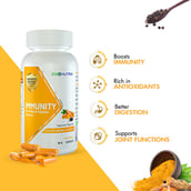 4 - Zeon Zeotum Curcumin & Piperine,  60 capsules 