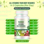 2 - bGREEN Plant Based Natural Multivitamins by MuscleBlaze,  30 capsules  Unflavoured