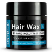 1 - Ustraa Hair Wax,  100 g  Strong Hold - Wet Look 