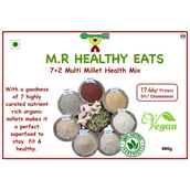 4 - M.R Healthy Eats 7+2 Multi-Millet Health Mix Flour,  Natural Pack of 2  400 g 