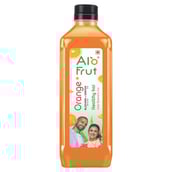 1 - Alo Frut Orange Aloevera Juice,  0.200 L  Orange (Pack of 5) 