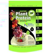Summit Nutritions Super Plant Protein,  1 lb  Alpine Vanilla 
