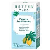 1 - Bbetter Veda Papaya Leaf Extract,  60 tablet(s) 