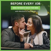 5 - Skin Elements Men's Intimate Wash, Tea Tree Oil (Menthol) 120 ml