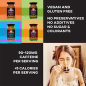 4 - Rage Coffee Premium Arabica Instant Coffee,  50 g  Creme Caramel 