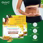 4 - GHC Curcumin C3 Complex 500mg with Bioperine 5mg,  60 capsules 