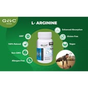 3 - GHC L Arginine 500 mg,  90 capsules 