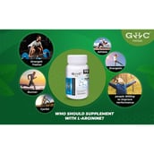 8 - GHC L Arginine 500 mg,  90 capsules 
