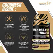 4 - MuscleXP Men Daily Vital Energy, 60 tablet(s) Unflavoured