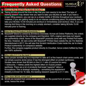 6 - MuscleXP Instantized BCAA 6000 with L-Alanine & Taurine, 0.88 lb 44 Servings Orange